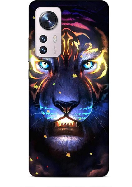 Xiaomi 13 Lite Kılıf Caliburn 12 Aslan Colorful Tasarım Kılıf