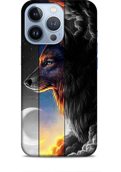 Apple iPhone 13 Pro Kılıf Caliburn 15 Kurt Hilal Kalın Silikon