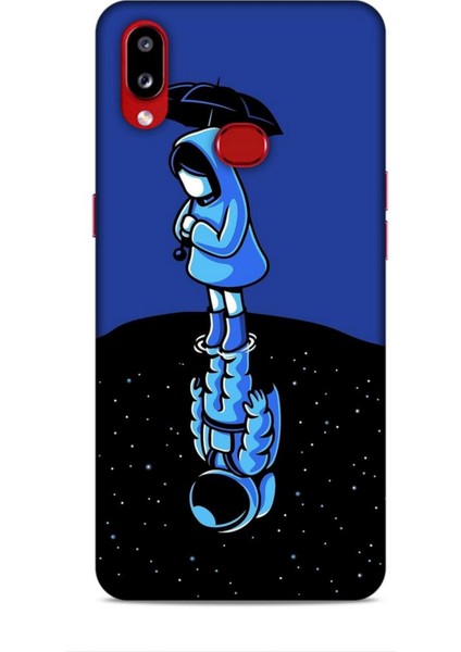 Samsung Galaxy A10S Kılıf Caliburn 6 Hayaller Koruyucu Kapak