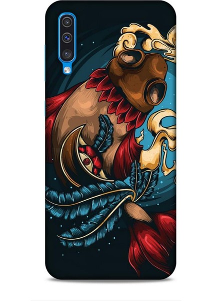 Samsung Galaxy A30S Kılıf Caliburn 18 Balık Parlak Kılıf