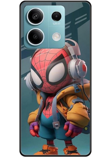 Xiaomi Redmi Note 13 Pro 4g Kılıf Caliburn 25 Spiderman Bebek Soyulmayan Kılıf