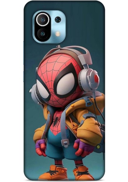 Xiaomi Mi 11 Kılıf Caliburn 25 Spiderman Bebek Soyulmayan Kılıf