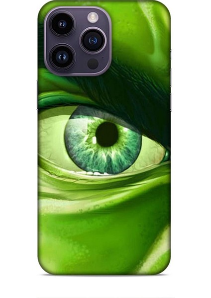 Apple iPhone 14 Pro Max Kılıf Caliburn 29 Hulk Göz Makro Leke Tutmaz Kapak