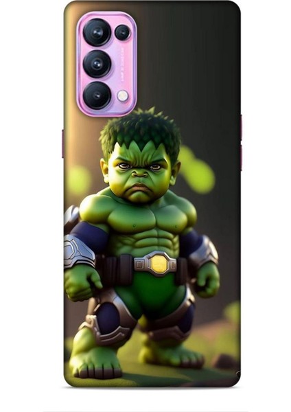 Oppo Reno 5 Pro Kılıf Caliburn 24 Hulk Bebek Darbe Emici Kılıf