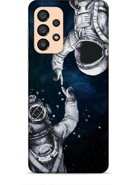 Samsung Galaxy A34 5g Kılıf Caliburn 5 Kozmonot Koruma Kılıfı