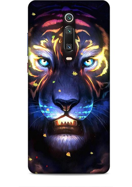 Xiaomi Mi 9t Kılıf Caliburn 12 Aslan Colorful Tasarım Kılıf