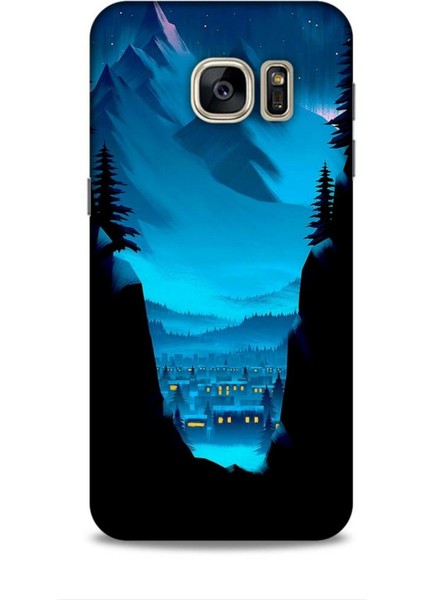 Samsung Galaxy S7 Kılıf Caliburn 14 Norveç Manzara Cover Kılıf