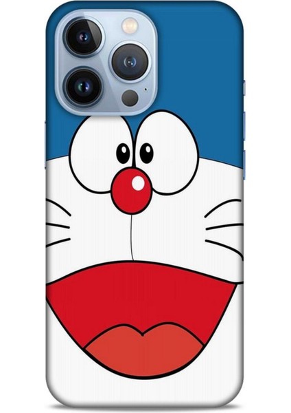 Apple iPhone 13 Pro Kılıf Caliburn 22 Mavi Beyaz Kap