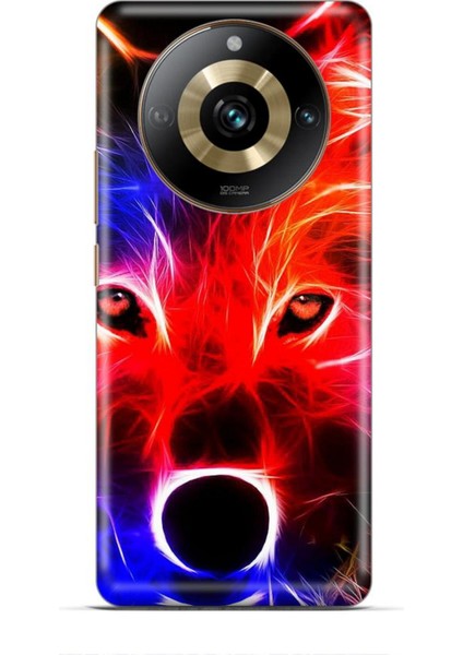 Realme 11 Pro Plus Kılıf Caliburn 16 Kurt Colorful Hediyelik Kılıf
