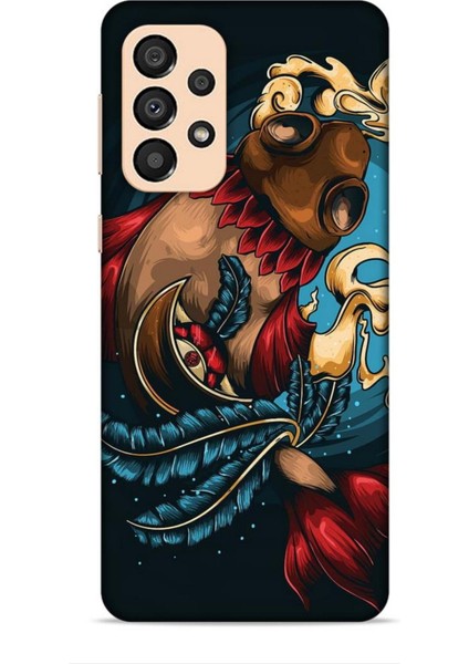 Samsung Galaxy A34 5g Kılıf Caliburn 18 Balık Parlak Kılıf