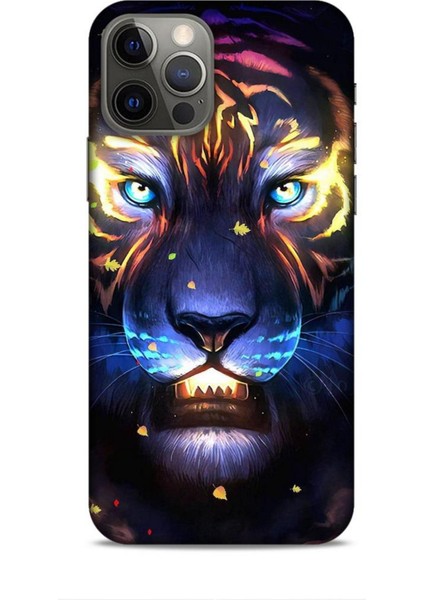 Apple iPhone 12 Pro Kılıf Caliburn 12 Aslan Colorful Tasarım Kılıf