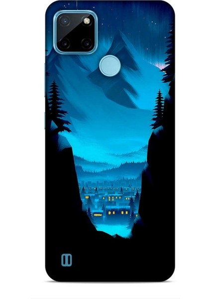 Realme C21Y Kılıf Caliburn 14 Norveç Manzara Cover Kılıf