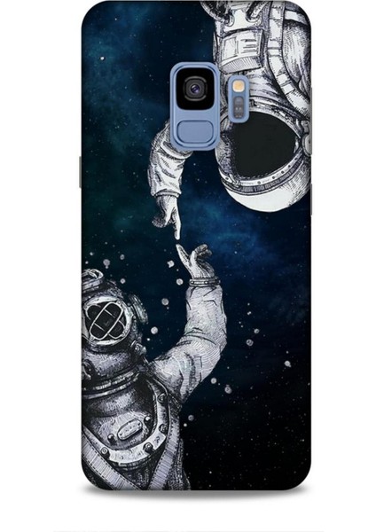 Samsung Galaxy S9 Kılıf Caliburn 5 Kozmonot Koruma Kılıfı