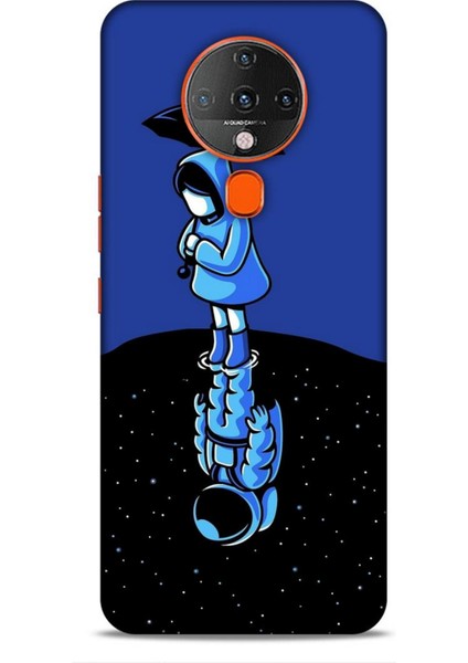 Tecno Spark 6 Go Kılıf Caliburn 6 Hayaller Koruyucu Kapak