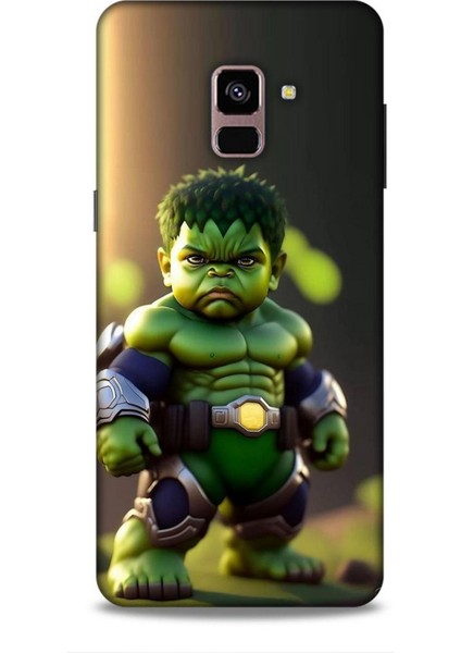 Samsung Galaxy A8 Plus 2018 Kılıf Caliburn 24 Hulk Bebek Darbe Emici Kılıf