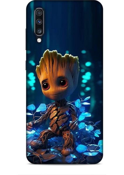 Samsung Galaxy A70S Kılıf Caliburn 26 Bebek Groot Soft Kapak