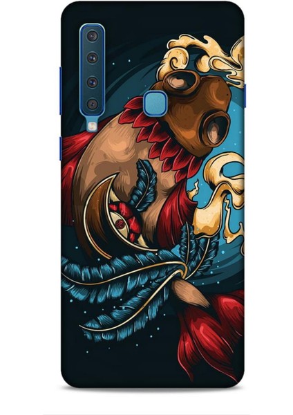 Samsung Galaxy A9 2018 Kılıf Caliburn 18 Balık Parlak Kılıf