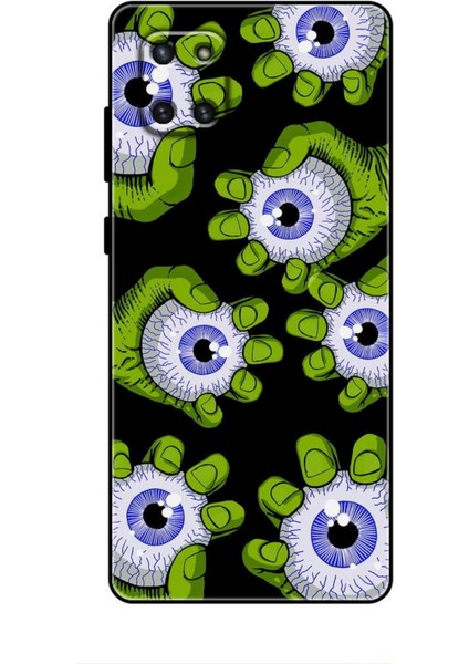 Samsung Galaxy A81 Kılıf Caliburn 23 Gözler Telefon Kabı