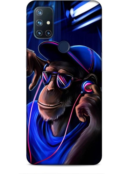 Oneplus Nord N10 5g Kılıf Caliburn 20 Maymun Mavi Renkli Kılıf
