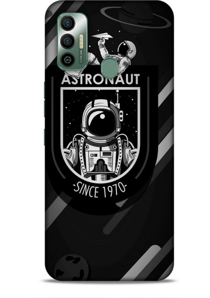 Tecno Spark 7t Kılıf Caliburn 2 Astronaut 1970 Kapak
