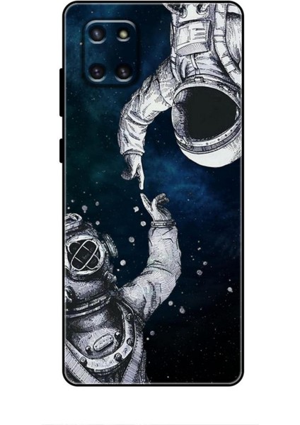 Samsung Galaxy A81 Kılıf Caliburn 5 Kozmonot Koruma Kılıfı