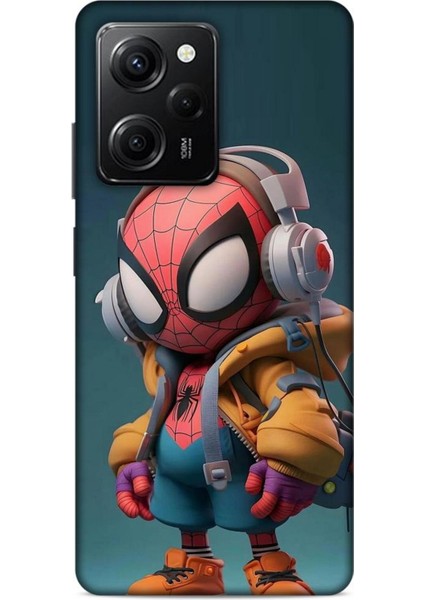 Tecno Spark Go 2024 Kılıf Caliburn 25 Spiderman Bebek Soyulmayan Kılıf