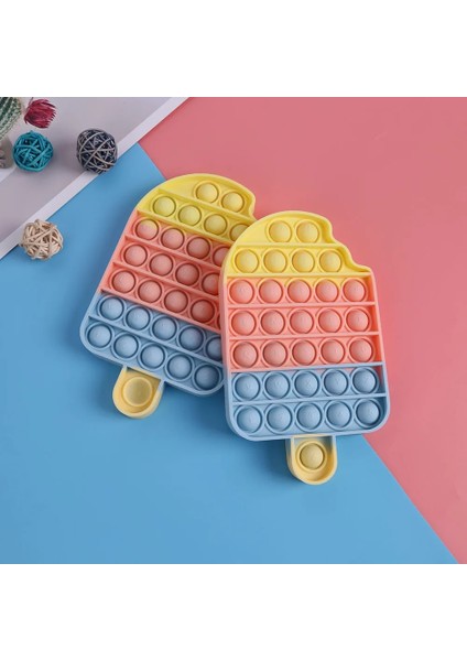 No.1 Tarzı Push Kabarcık Fidget Oyuncaklar Yetişkin Stres Giderici Duyusal Oyuncak Antistres Fidgets Dondurma Tahtası Yumuşak Yumuşacık Kabarcık Anti-Stres Oyunu (Yurt Dışından)