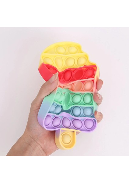 No.1 Tarzı Push Kabarcık Fidget Oyuncaklar Yetişkin Stres Giderici Duyusal Oyuncak Antistres Fidgets Dondurma Tahtası Yumuşak Yumuşacık Kabarcık Anti-Stres Oyunu (Yurt Dışından)