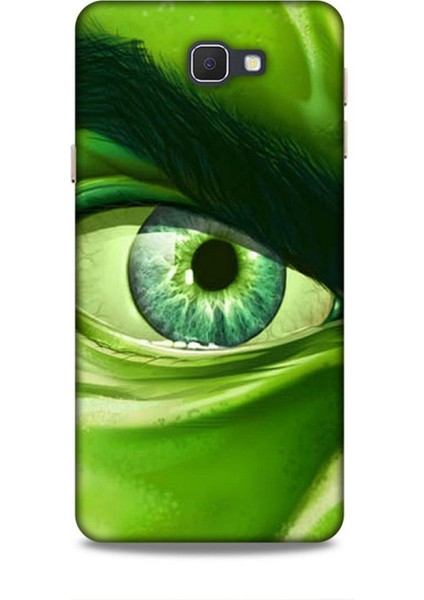 Samsung Galaxy J7 Prime Kılıf Caliburn 29 Hulk Göz Makro Leke Tutmaz Kapak