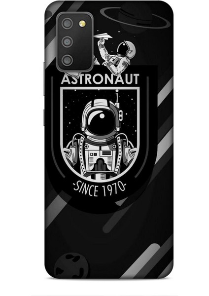 Samsung Galaxy M02S Kılıf Caliburn 2 Astronaut 1970 Kapak