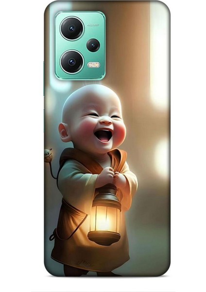 Xiaomi Redmi Note 12 4g Kılıf Caliburn 27 Asya Bebek Lazer Kesim Silikon