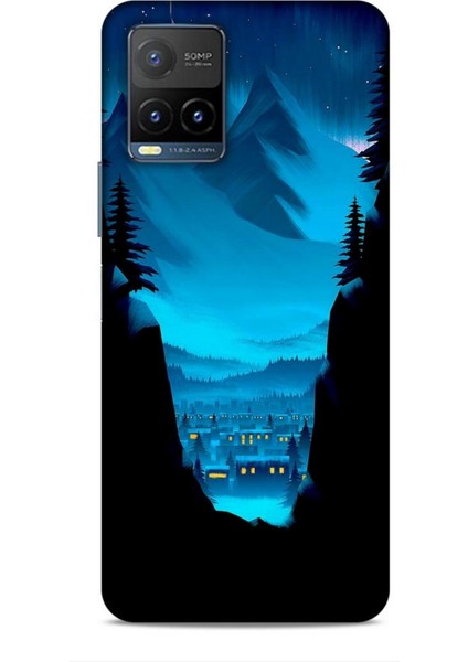 Vivo Y21 Kılıf Caliburn 14 Norveç Manzara Cover Kılıf