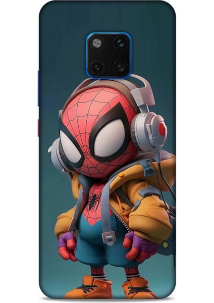 Huawei Mate 20 Pro Kılıf Caliburn 25 Spiderman Bebek Soyulmayan Kılıf