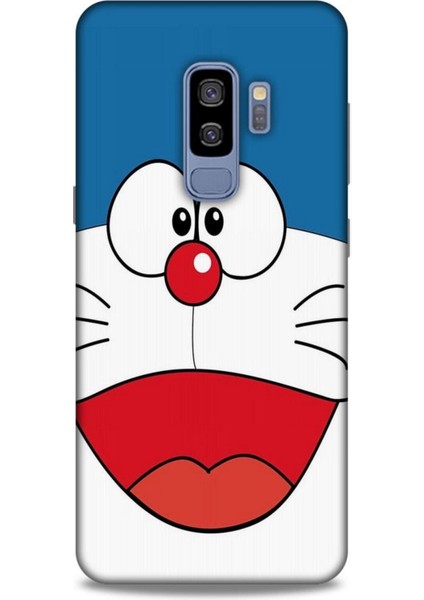 Samsung Galaxy S9 Plus Kılıf Caliburn 22 Mavi Beyaz Kap