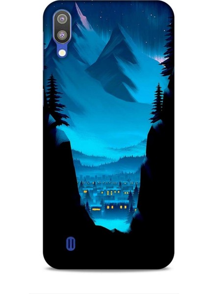 Samsung Galaxy M10 Kılıf Caliburn 14 Norveç Manzara Cover Kılıf