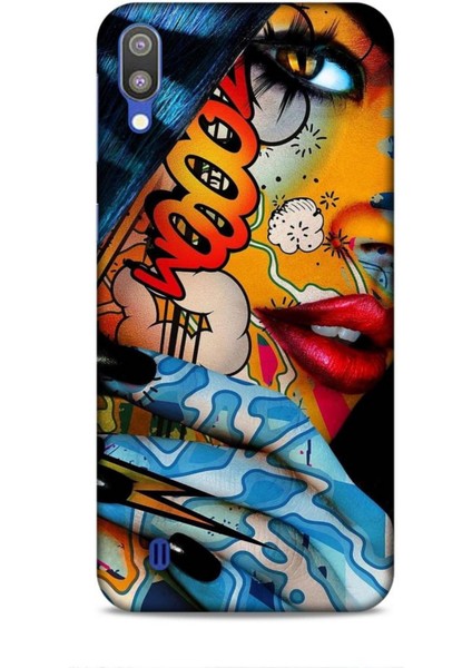 Samsung Galaxy M10 Kılıf Caliburn 17 Dövme Yumuşak Kılıf