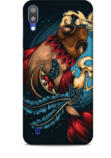 Samsung Galaxy M10 Kılıf Caliburn 18 Balık Parlak Kılıf