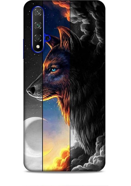 Honor 90 Kılıf Caliburn 15 Kurt Hilal Kalın Silikon