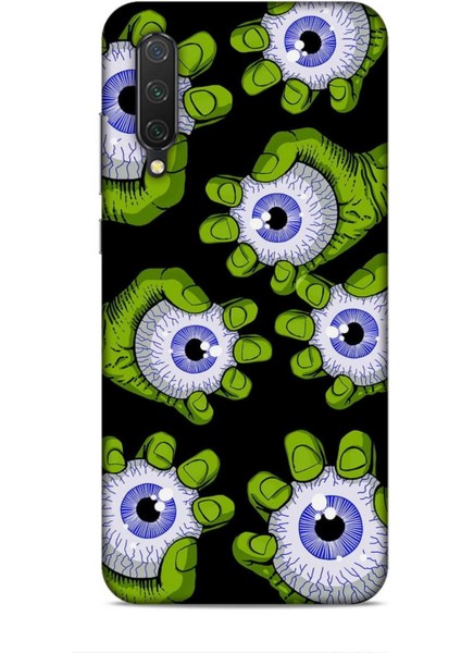 Xiaomi Mi 9 Lite Kılıf Caliburn 23 Gözler Telefon Kabı