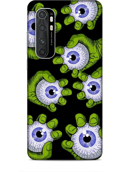 Xiaomi Mi Note 10 Lite Kılıf Caliburn 23 Gözler Telefon Kabı