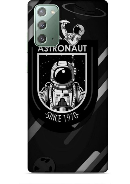 Samsung Galaxy Note 20 Kılıf Caliburn 2 Astronaut 1970 Kapak