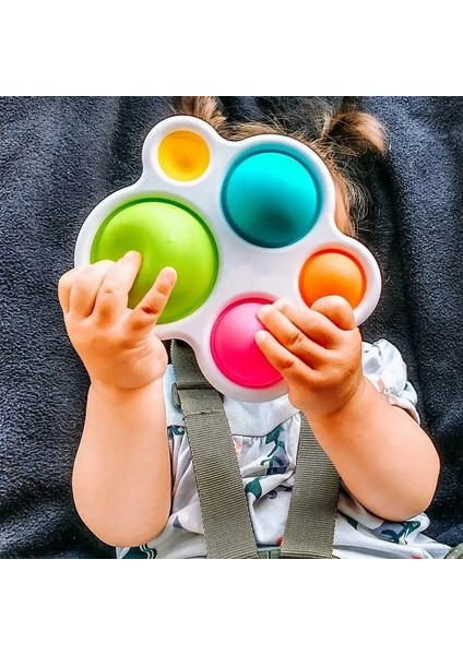 Kelebek Tarzı Bebek Bebek Oyuncakları Montessori Egzersiz Tahtası Çıngırak Bulmaca Renkli Zeka Erken Eğitim Yoğun Eğitim Fidget Oyuncaklar (Yurt Dışından)