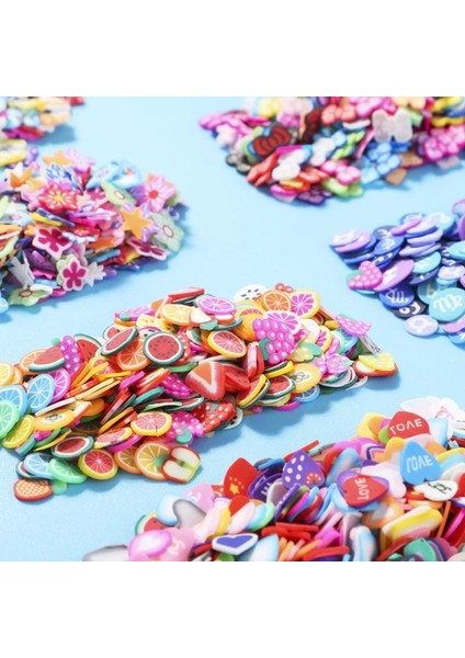 Festival Dilimleri Stili Karikatürler Meyve Dilimleri Ilavesi Nail Art Slimes Için Charm Dolgu Diy Slimes Aksesuarları Malzemeleri Dekorasyon Oyuncaklar Hediye (Yurt Dışından) indirimleri