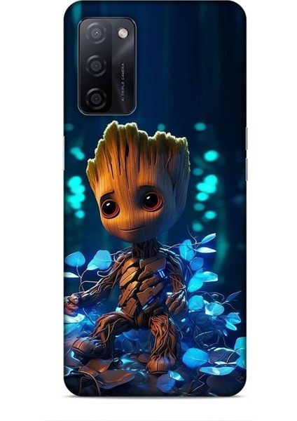 Oppo A5S Kılıf Caliburn 26 Bebek Groot Soft Kapak