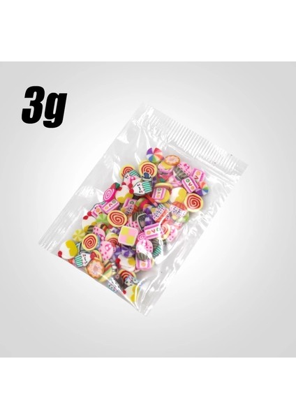 3g Kek Tarzı Diy Renk Şeffaf Balçık Tutkal Oyuncaklar Antistres Temizle Kabarık Balçık Kiti Köpük Macun Hamuru Bulut Balçık Kil Eğitici Oyuncaklar (Yurt Dışından)