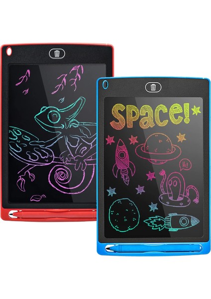 Mavi-10 Sayfa Stili 4..''lcd Yazma Tableti Dijital Grafik Tabletler Elektronik El Yazısı Çocuklar Için Magic Pad Board Renkli Çizim Sıcak (Yurt Dışından)