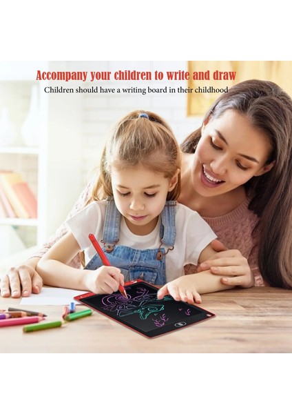 Mavi-10 Sayfa Stili 4..''lcd Yazma Tableti Dijital Grafik Tabletler Elektronik El Yazısı Çocuklar Için Magic Pad Board Renkli Çizim Sıcak (Yurt Dışından)