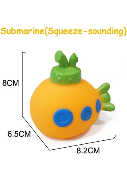 No.11 Stili Bebek Banyo Oyuncak Yüzme Su Oyuncakları Karikatür Yumuşak Kauçuk Araba Tekne Uçak Şamandıra Squeeze Ses Su Sprey Çocuklar Su Oyun Oyuncaklar Hediyeler (Yurt Dışından)