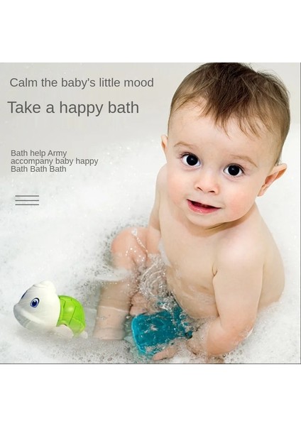 Yeşil Şapka Stili Yok Banyo Oyuncakları Bebek Su Zinciri Clockwork Sevimli Karikatür Hayvan Kaplumbağaları Bebek Banyosu ve Su ile Banyosu Bebek Oyuncakları (Yurt Dışından) fırsatları