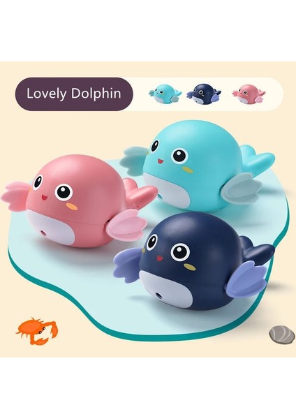 Siyah Stil Bebek Yunus Su Banyosu Oyuncak Sevimli Klasik Bebek Karikatür Hayvan Bebek Bebek Yüzmek Yaralı Zincir Clockwork Çocuklar Plaj Banyo Oyuncakları (Yurt Dışından) fırsatları